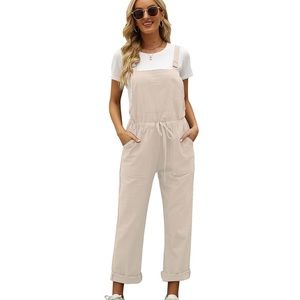 Beige overalls XL